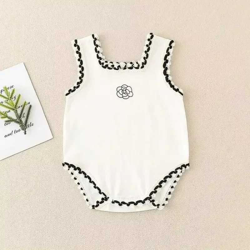Summer Newborn Baby Girl Clothes Cute Flower Suspenders Rompers Toddler Girls Kawaii Jumpsuit Baby Onesie Bodysuit 0-3y X250224