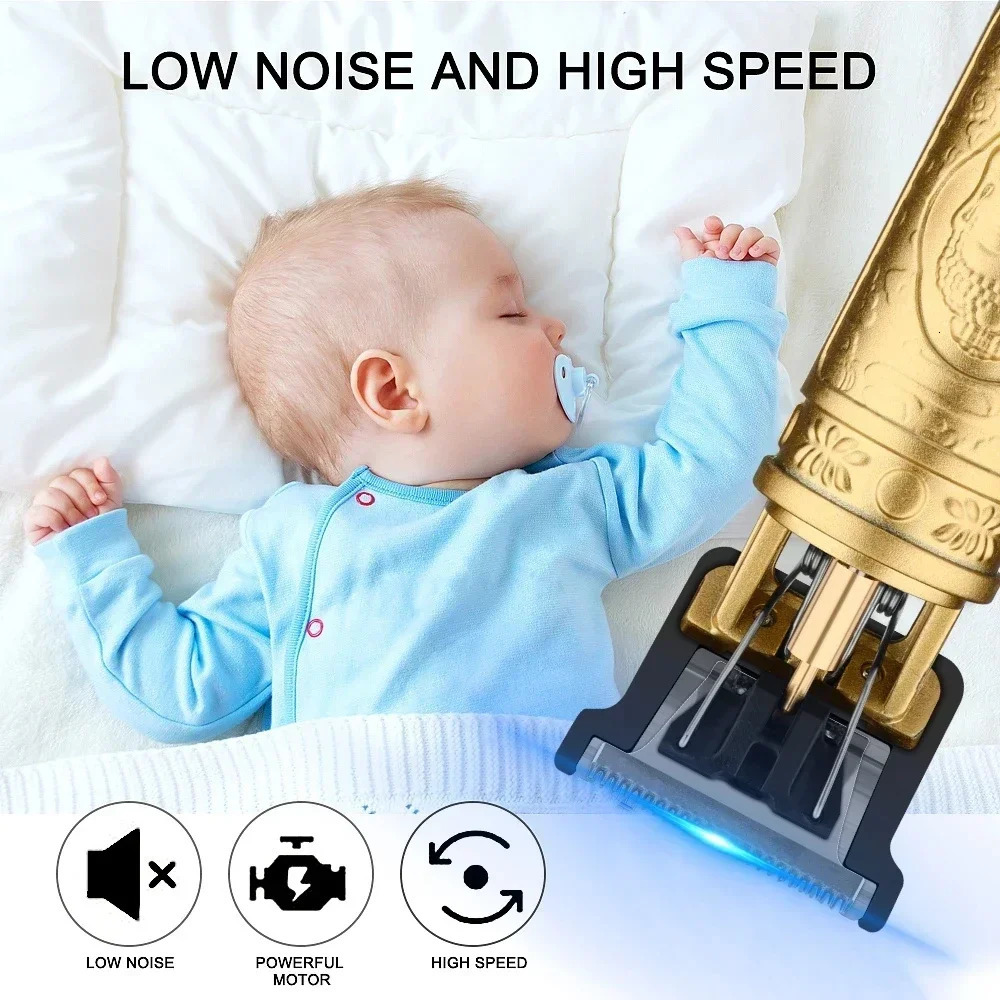 T9 Hair Clipper Beard Shaving Body Trimmer Clippers Electric Cutting Machine Professional Barber Men Shaver 250217