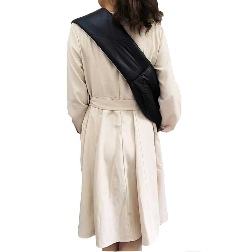 Comfortable Dog Bag Winter Warm Pet Dog Carrier Bags Outdoor Travel Chest Bags Sling Handbag Puppy Single Shoulder Bag Z250225