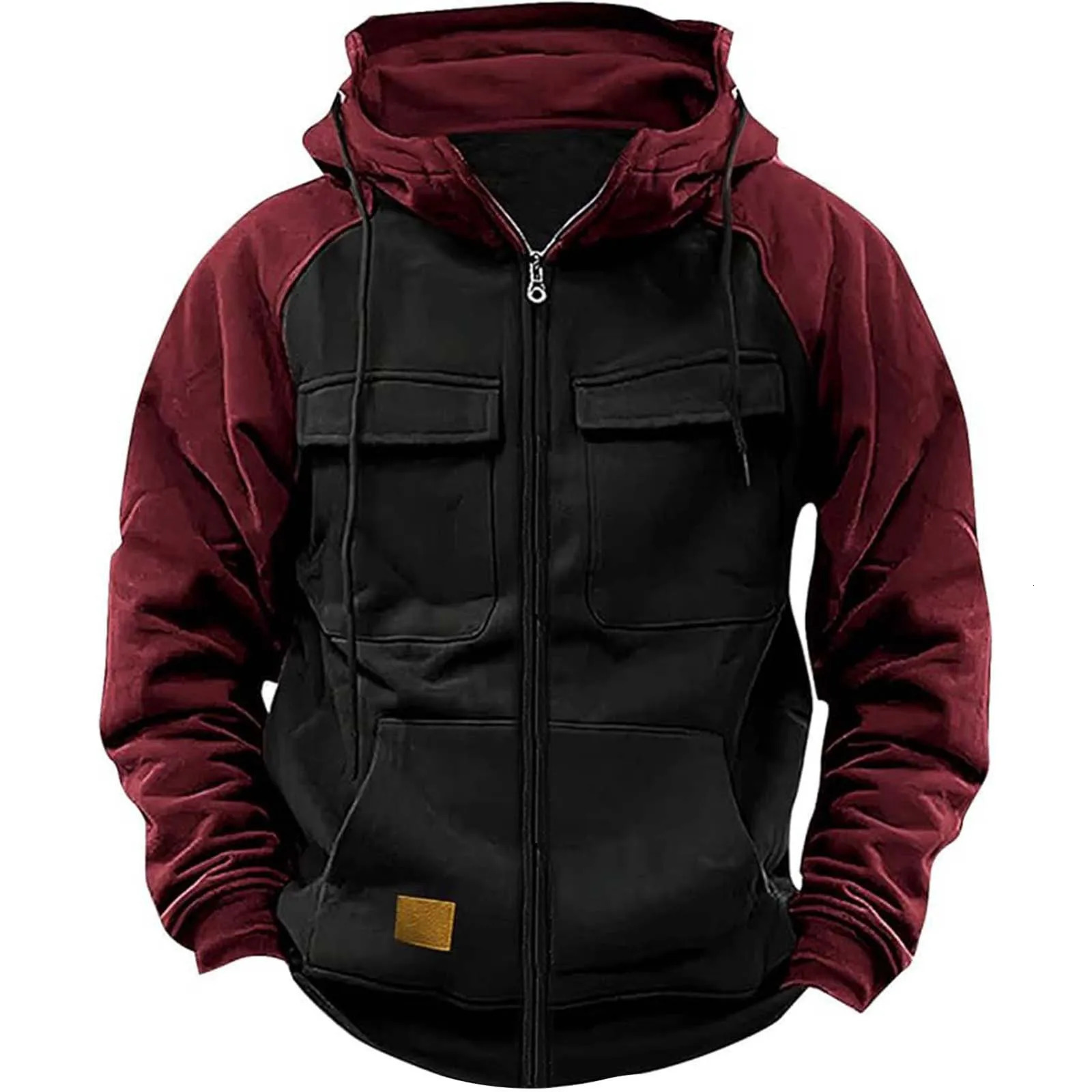 Mens Autumn Long Sleeved Hooded Sweatshirt Casual And Fashionable Thick Hoodies for Men Pullover No Hood 250224