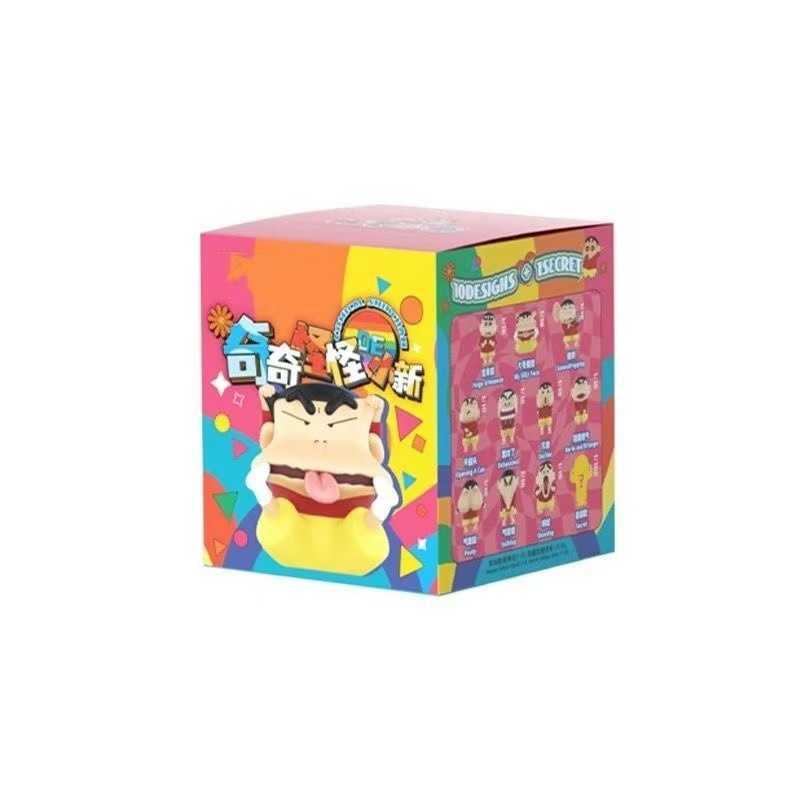 Chinese version of Crayon Shin chan strange and quirky newbies trendy dolls ornaments blind box toys Free shipping