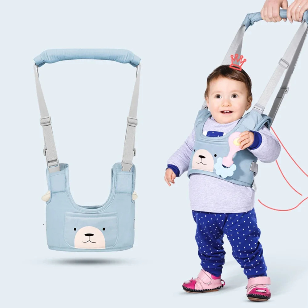 Baby Toddler Harness Walk Learning Assistant Child Learn Walking Belt Portable Infantil Anti-fall Safety Rope Kids Walk Dual-use 250224