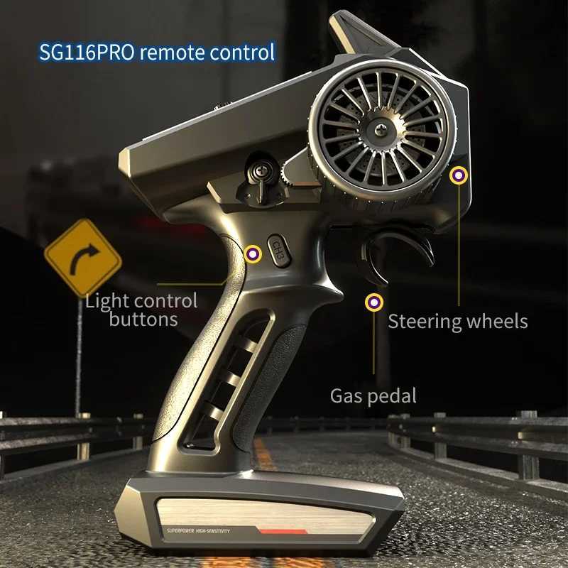 Electric/RC Car 1 16 80KM/H brushless remote control car SG116PRO/MAX four-wheel drive professional off-road drift car remote control toyY250225D3E9