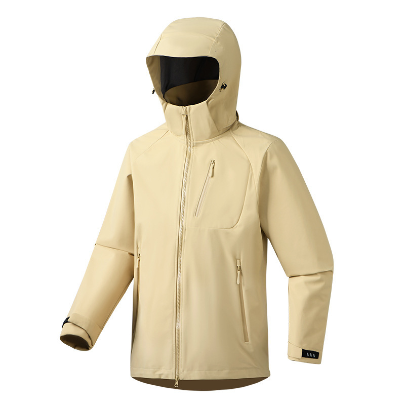 Ddmyoutdoor New Spring Outdoor Sports Fashion Casual Soft Shell Men Windproof And Waterproof Jacket For Women New Breathable Hooded Design Jackets