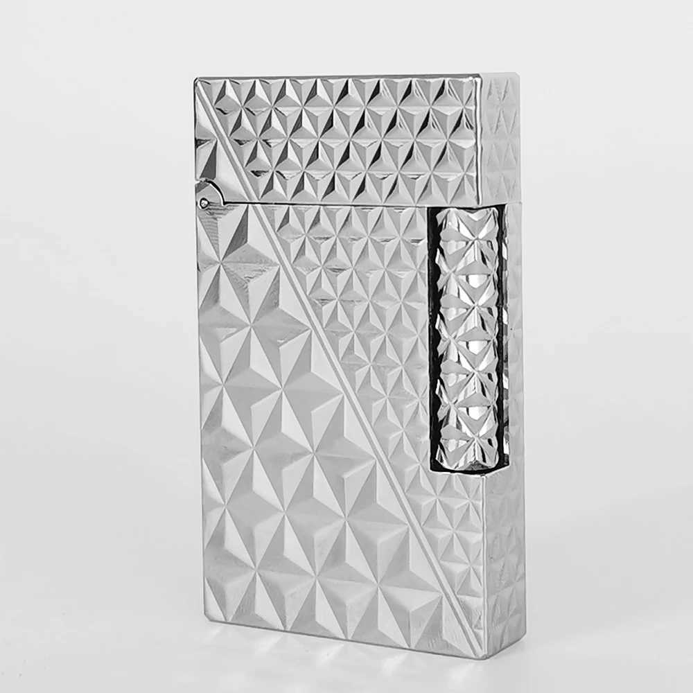 JT Dunant Lighters e Copper Ening Luxury Smoking Tools Cigarette Gadgets Single Soft Flame Gentleman Fathers Day Gifts Y250222
