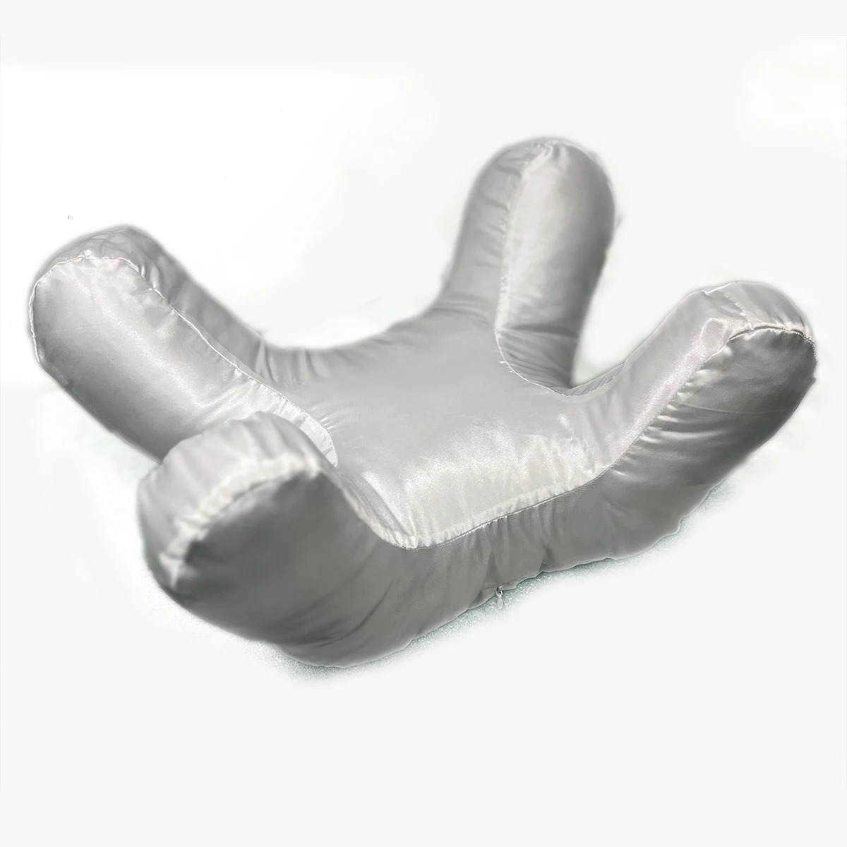 Face Pillow Free White Satin Pillowcase Beauty Sleep Anti Wrinkles-Aging Back Sleep 250218