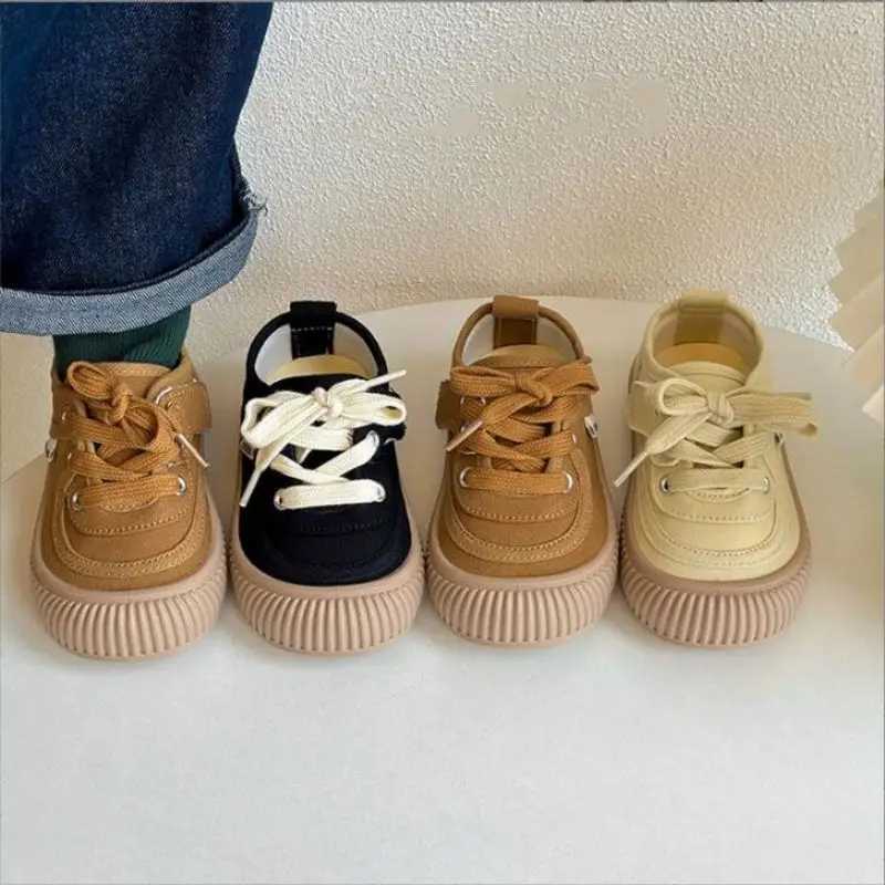 Autumn New Childre sports breathable boys sports shoes brand childrens girls jeans denim casual childrens flat canvas shoes DN10085200 X250224