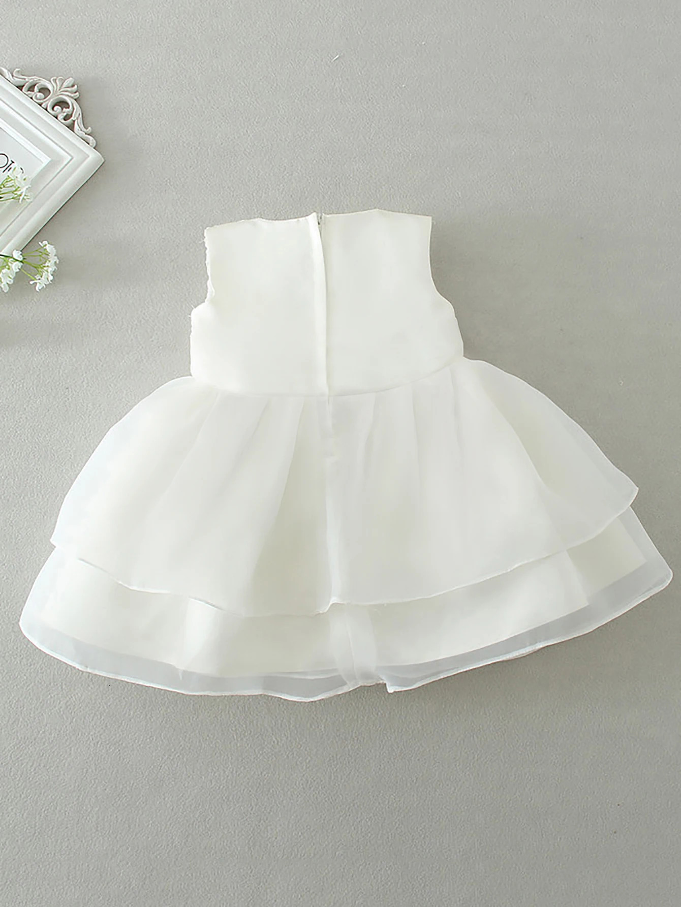 Clothes for Baby Girl 1 Year Baby Girl Christening Gift Dress born Christening Dresses for Girls Christening White Clothes 250325