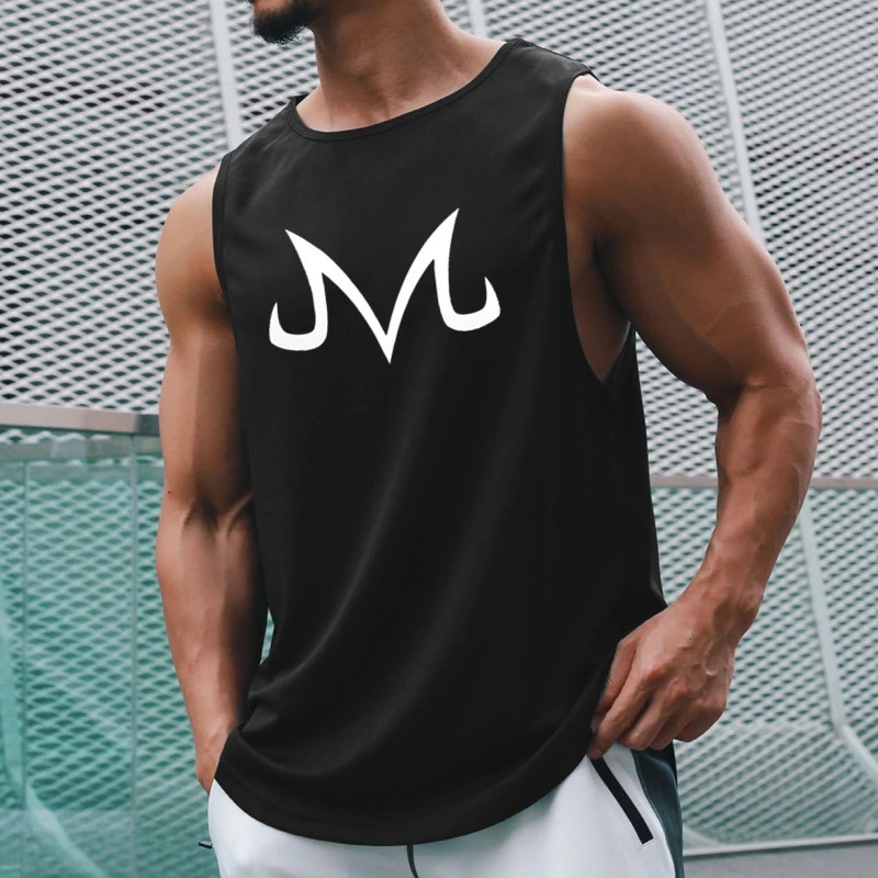 Quick Dry Bodybuilding Tank Top Men Gym Fitness Sleeveless Shirt Anime ZT Casual Stringer Singlet Vest Summer Training Clothing 250224