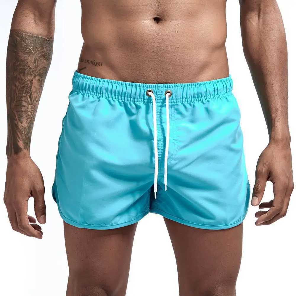 Mens Swimming Shorts Quick Drying Beach Cool Swim Trunks Men Swimsuit Sports Breathable Surf Bottom for Men SummerXJ250224