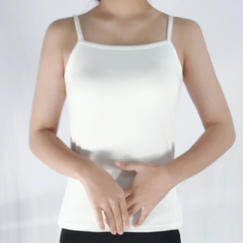 Women Camisoles Summer Sexy Strap Cotton Sleeveless Thin Camisole Vest Solid Top Simple Base Vest Tops Female Undies 250224