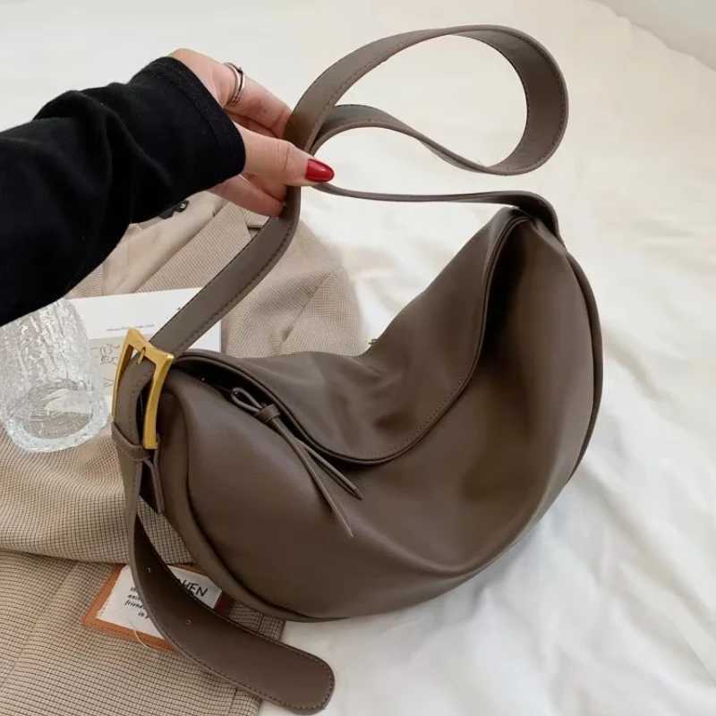 Crossbody Bags for Women Large Capacity Luxury Handbags Solid Soft Shoulder Bags Female Casual Travel Hobos Bag Vintage Bag New Z250225