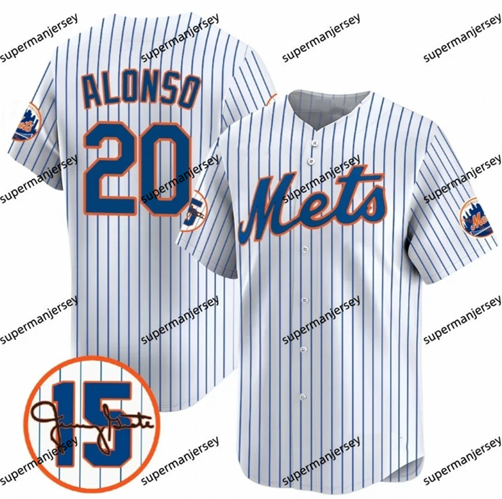 Juan Soto 2025 Mets Jersey Francisco Lindor Pete Alonso Brandon Nimmo Kodai Senga Starling Marte Jeff McNeil Edwin Diaz Mark Vientos Jose Iglesias Cus