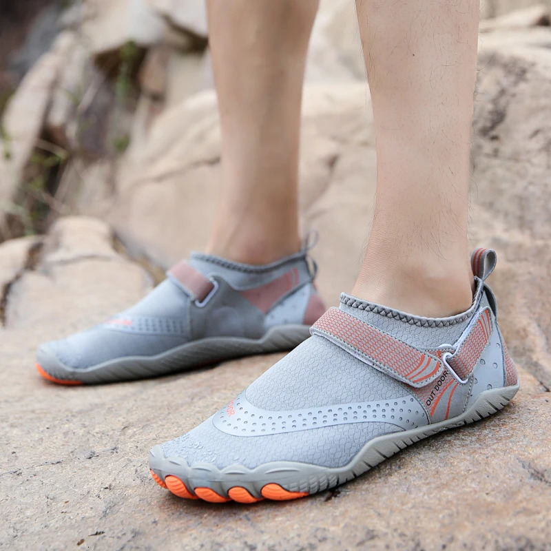 Wading Shoes Man Water Sneakers Swimming Beach Quick-Dry Wading Footwear Outdoor Upstream Shoes Breathable Barefoot Sandals 250224