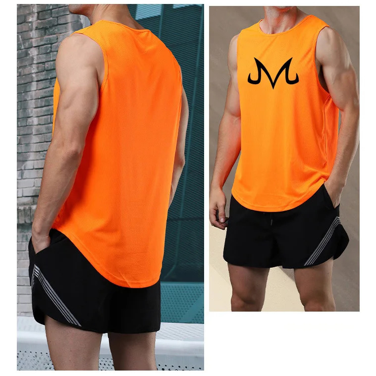Quick Dry Bodybuilding Tank Top Men Gym Fitness Sleeveless Shirt Anime ZT Casual Stringer Singlet Vest Summer Training Clothing 250224