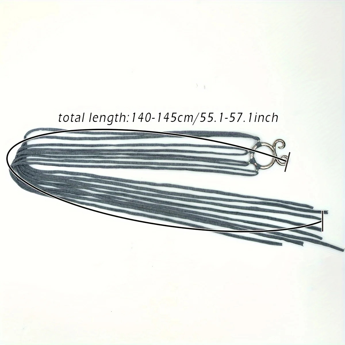 Womens Nordic Style Long Rope Knot Belt Fashion Troll Cross Waist Chain Shaman Pagan Viking Accessories 250221