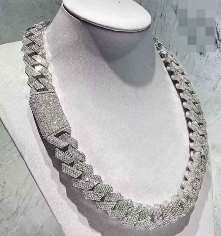 Iced Moissanite Cuban Hip Hop Chain