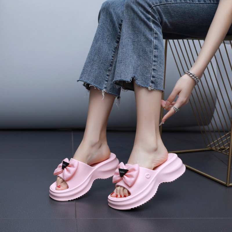 free shipping new Slippers designer sandals womens black Platform printing soft sole ladies sliders shoes Slipper woman outdoor