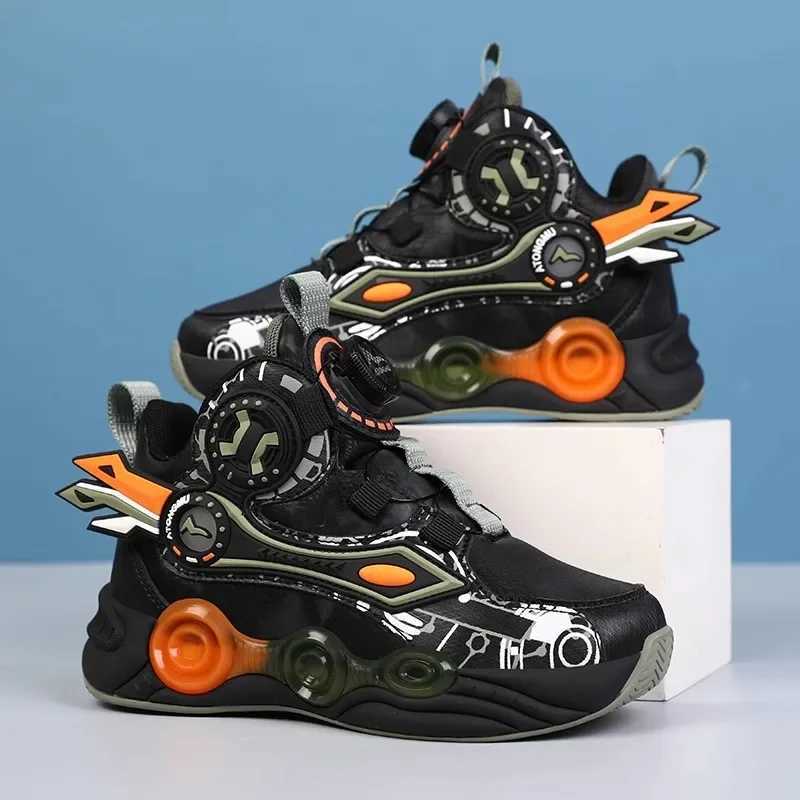 2025 Boys Basketball Shoes - Non-Slip Breathable Sneakers for Kids Trendy Running Sports Shoes for Big Boy W250225