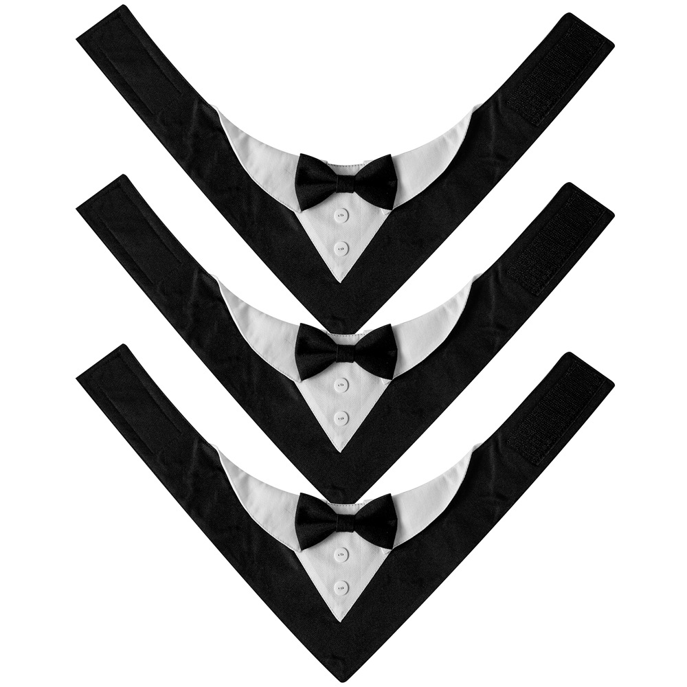 Suit Gentleman Pet Scarf Wedding Valentine's Day Pet Scarf
