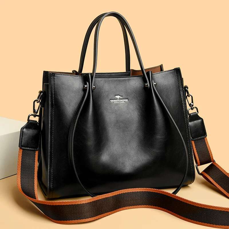 Three Layer Handbags 100% Genuine Tote Crossbody Shoulder Bags For Women New Style4 New Soft Leather Casual Bag Sac