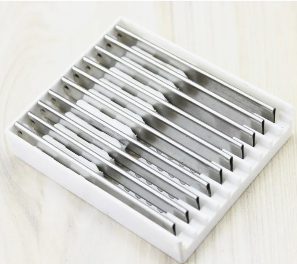 Straight Razor Replacement Heads Safe Sawtooth Salon Blades Hairdressing Cutting Styling Boday Face Hair Remove Shaving Blades