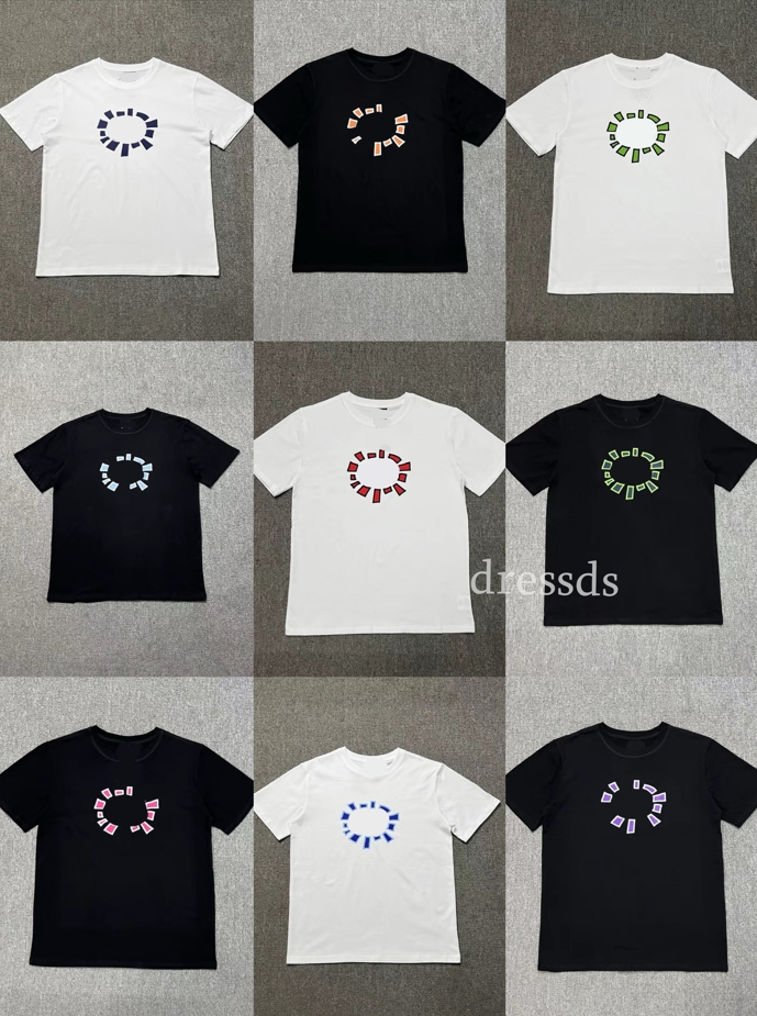 Designer T-shirt Sun print short sleeve always do what you should Pure cotton high quality high street casual men designer streetwear t shirt