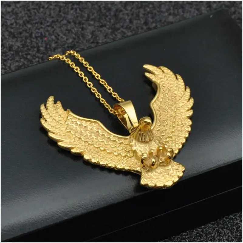 Personalized Charm Fashion Hip Hop Pendant Necklace Mens High Quality Punk Rock Jewelry X250224
