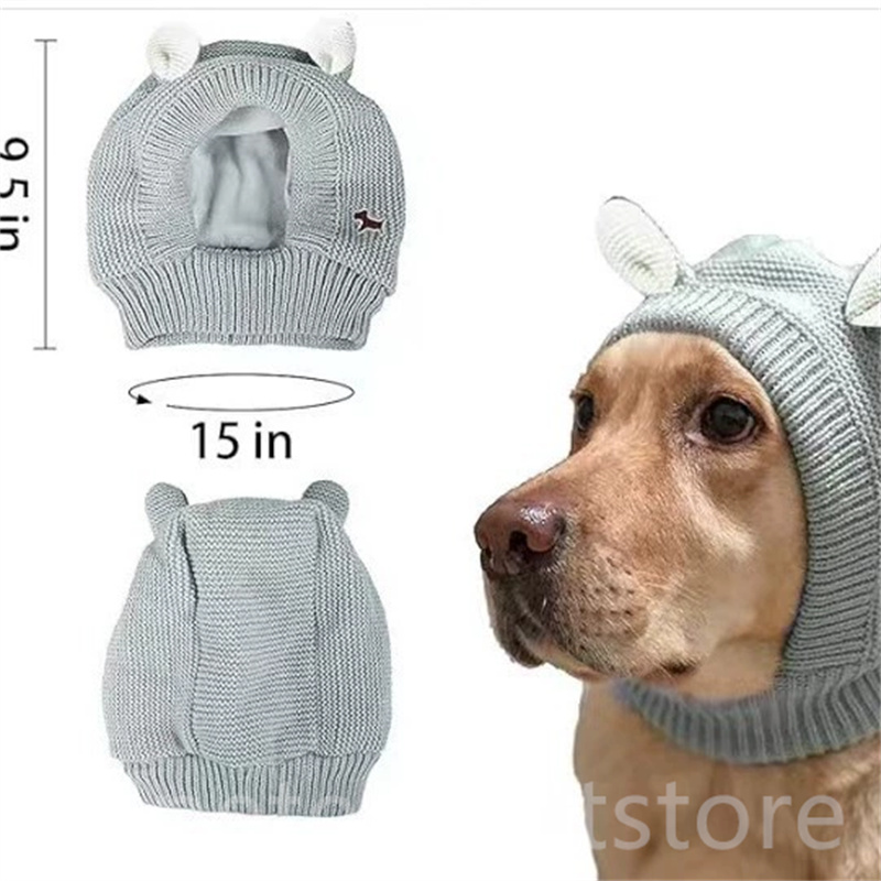 Dog hat winter medium and large dogs Labrador golden retriever funny headgear warm pet puppy big dog ears