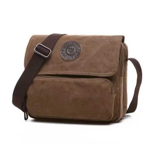 New Men Shoulder Messenger Bag Traveler Zip Shoulder bag Casual canvas bag mens bag bags de hombre bag messenger sac homme Z250225