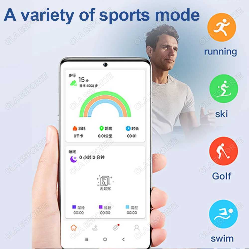 For Samsung Smart Ring Galaxy Screen RIngs Men Gift Women Health Monitor Waterproof Touch Control Ring Take Photo Record Sports W250225