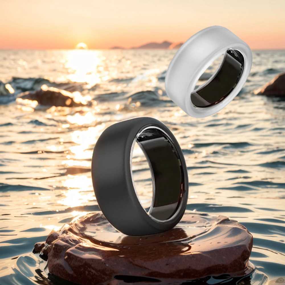 Silicone Ring Cover Shockproof Elastic Case Anti-Scratch Smart Ring Skin Cover Anti Drop for Oura Ring Gen 3 Protector W250225