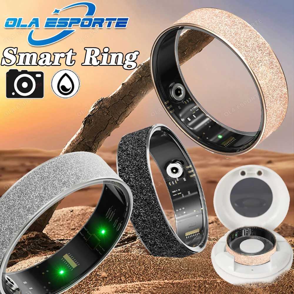 New Womens Smart Ring 2024 for Xiaomi Smart Health HRV Monitor Remote Control IP68 and 5ATM Waterproof Womens Health Smart W250225