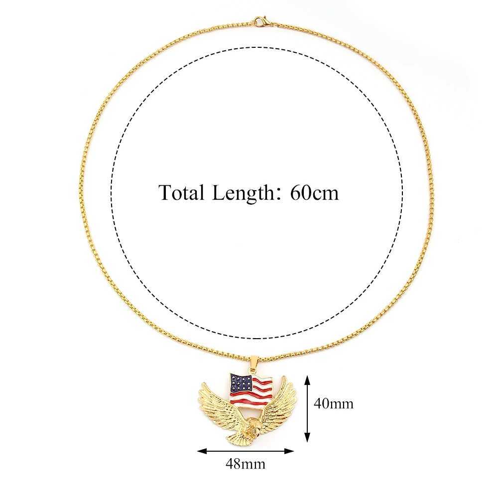 1pc Alloy Paint Flag Pendant Necklace Versatile Fashionable Style Charms Jewelry for Wen Men Luxurious Gifts X250224