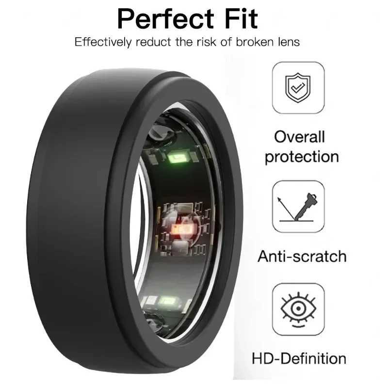 For Samsung Galaxy Ring Anti-Scratch Protective Soft Elastic Silicone Case for Men Women Sleep Health Monitor Sports Smart Ring W250225