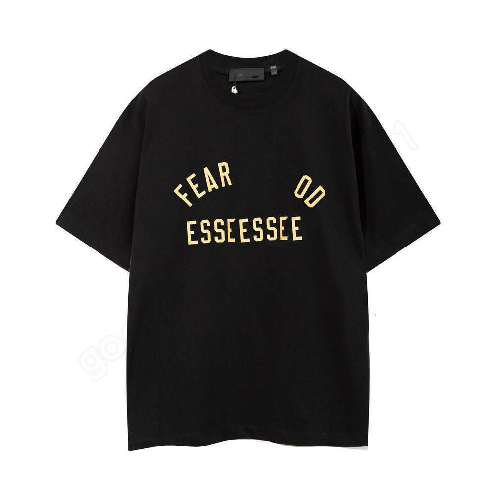 Essentiels Hoodie Short Shirt Fashion Fear If God Pure Cotton Tshirts Mens Designer T Shirt Eseentials Shirts Womens Mens Graphic Tee Essetial Clothes Classic 850