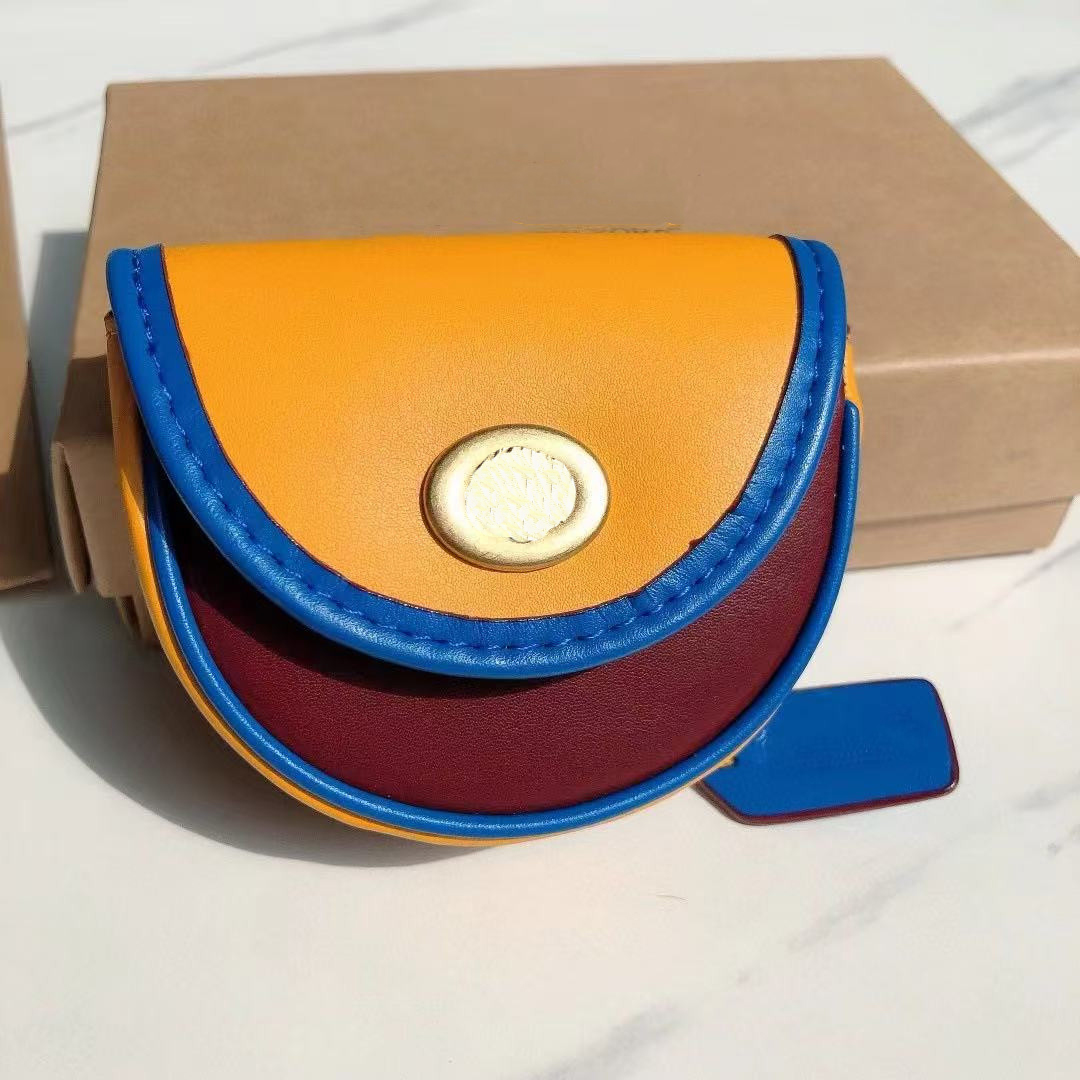 Tabby Designer Key Chain Bag Charm Co ch Keychain Handmade Leather Keychains Man Woman Mini Wallet Bags Pendant Coins Purse Backpack Accessories