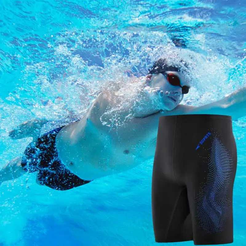 Mens Swim Jammer Adjustable Boys Swim Jammers Mens Swimwear Swim Trunks Streamlined Compressed Comfortable Pant Racing BriefsXJ250224