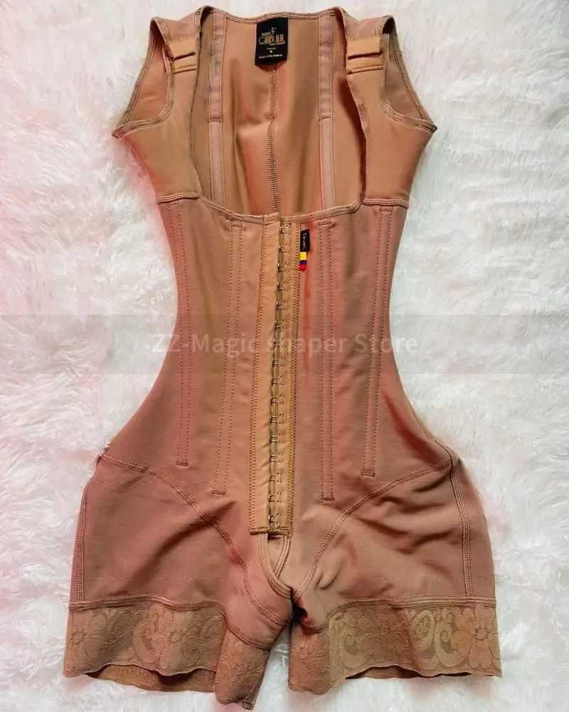 New Arrival Fajas Colombiana Girdles Body Shaper Post Surgery BBL Waist Trainer Slimming Sheath Flat Belly Woman Corset Bodysuits Shapewear Z250225