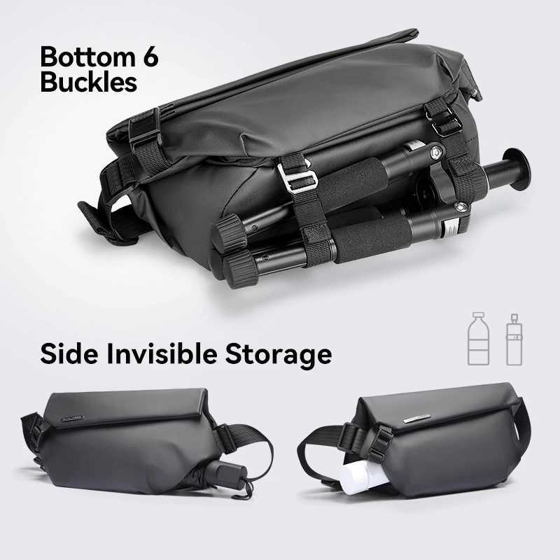 MarkRyden Casual II Leather Waterproof Scratch Fashion Summer Large Capacity Casual Nylon Womens Shoulder Bag Z250225