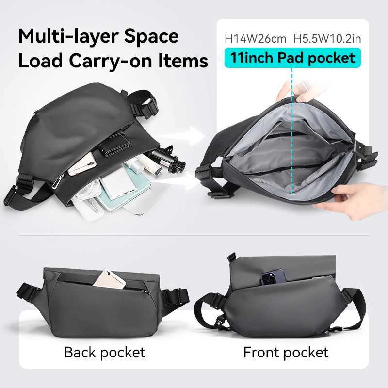 MarkRyden Casual II Leather Waterproof Scratch Fashion Summer Large Capacity Casual Nylon Womens Shoulder Bag Z250225