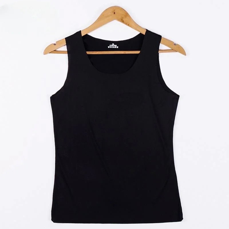 Women Summer Tight fit No trace Tanks Camis Vest Fashion Casual Sleeveless Ladies Street Tanks Tops Tees sweet Bra B3192 250224