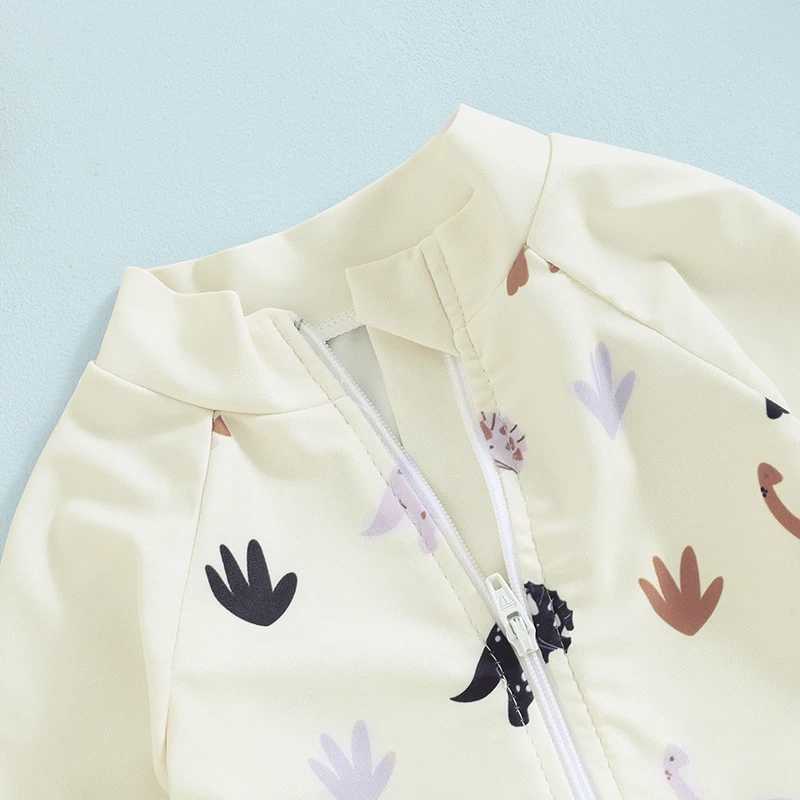 2024-05-05 Leisure Baby Boy Swimwear Set Whale Print Long Sleeve Rash Guard Swimsuit Sun Hat Toddler Bathing Suit Outfit X250224