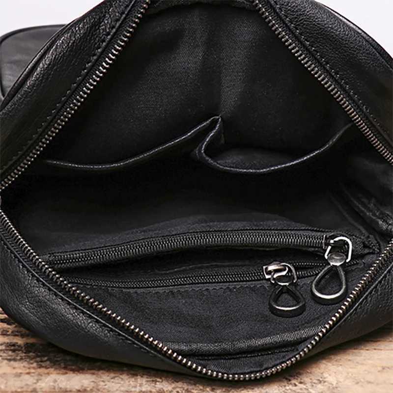 GURO Mens Genuine Leather Shoulder Bag Luxury Design Trend Crossbody Top Layer Cowhide Messenger Bag Daily Casual Business Bags Z250225