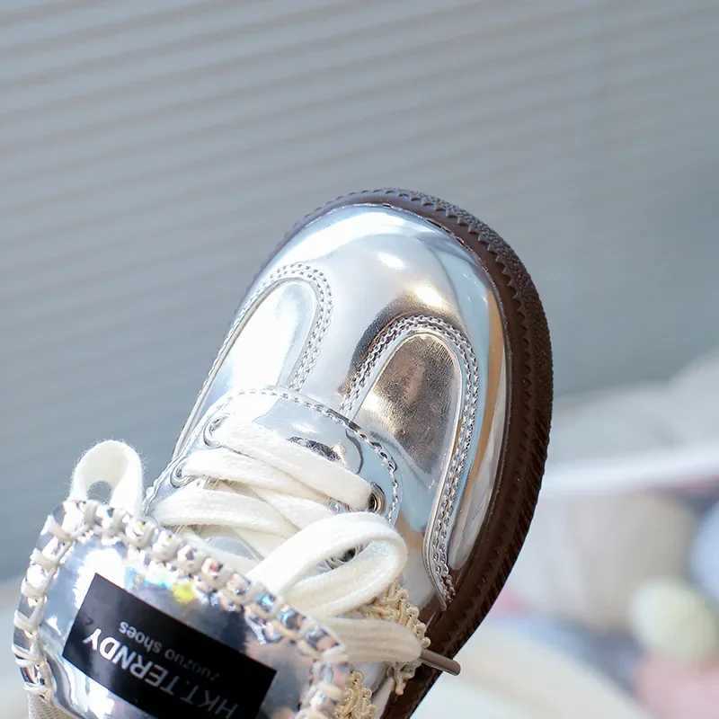 2024 Spring Autumn New Children Casual Shoes for Girls Fashionable Korean Style Soft Anti-slippery Versatile Chic Versatile Shoe X2502241