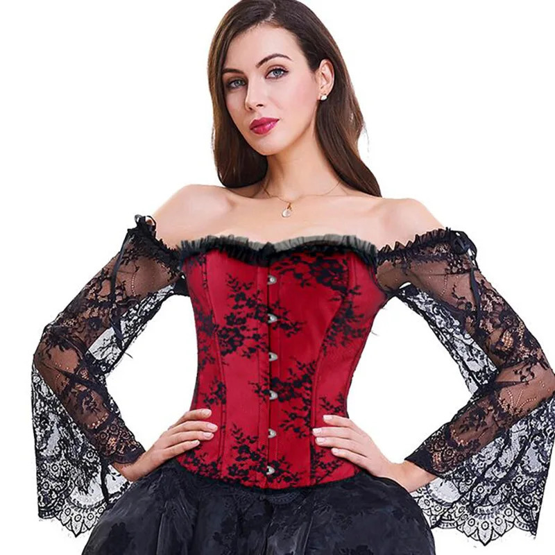 Lace Corset Top Women Shapewear Fajas Waist Trainer Slimming Lingerie Blusas Body Shaper Woman Corsets Sexy Outwear Shaping Tops 250224