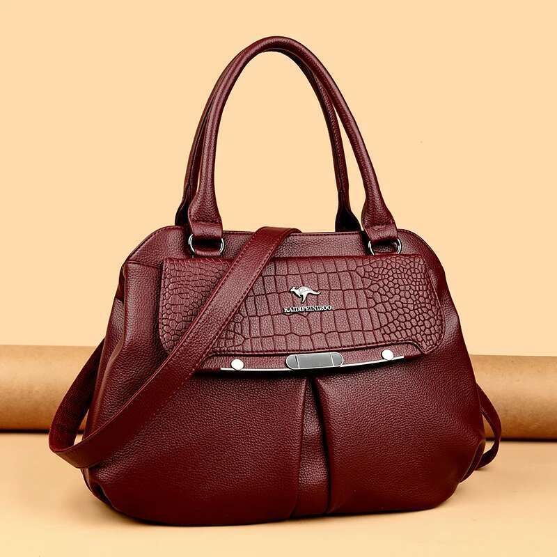 Purses And Fashion Shoulder Crossbody Bags For Women New Style4 High Quality Soft Leather Tote Handbags