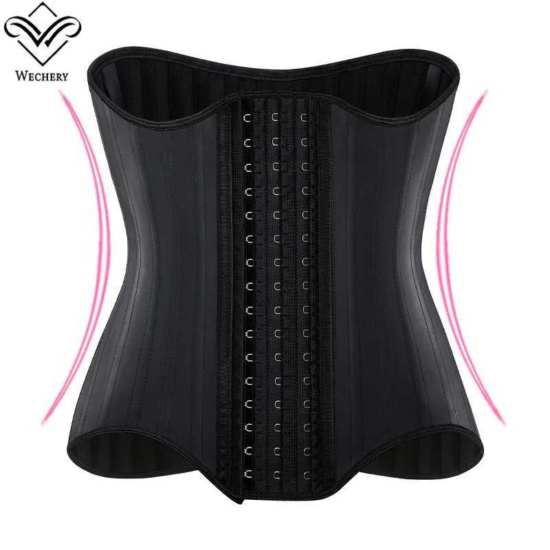 Latex Reductive Waist Trainer Colombian Girdle For Women Slim Body Shaper Abdominal Compression Steel Bone Female Modeling Strap M250225