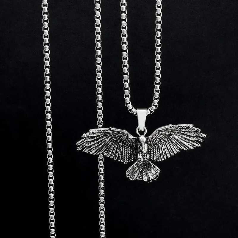 Vintage Owl Pendant Wisd Greek Mythological Necklace Mens and Wens Casual Party Jewelry Accessories X250224