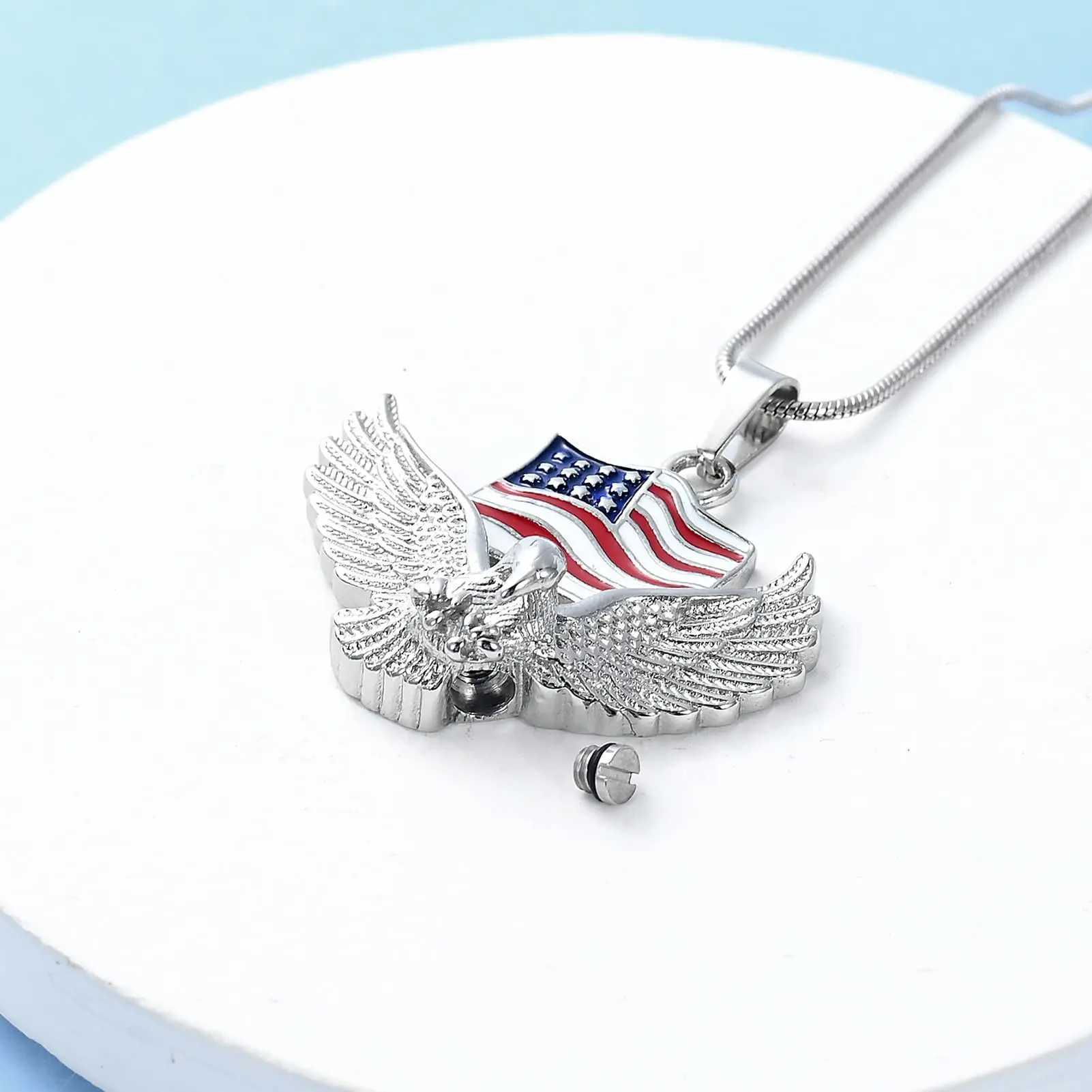 Urn necklace made of ashes stainless steel Cremation jewelry commemorative pendant human pet funeral Keepsake gift X250224